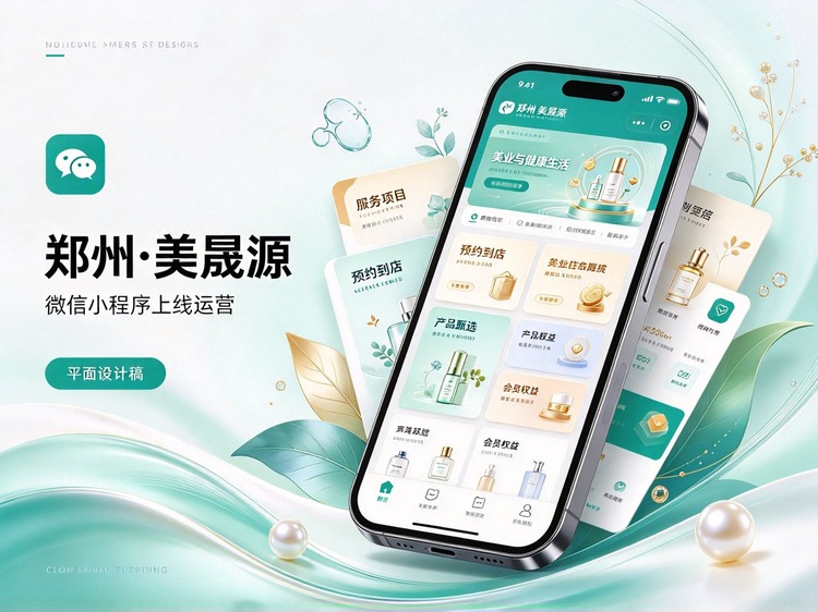 恭喜郑州” 美晟源 “微信小程序上线运营